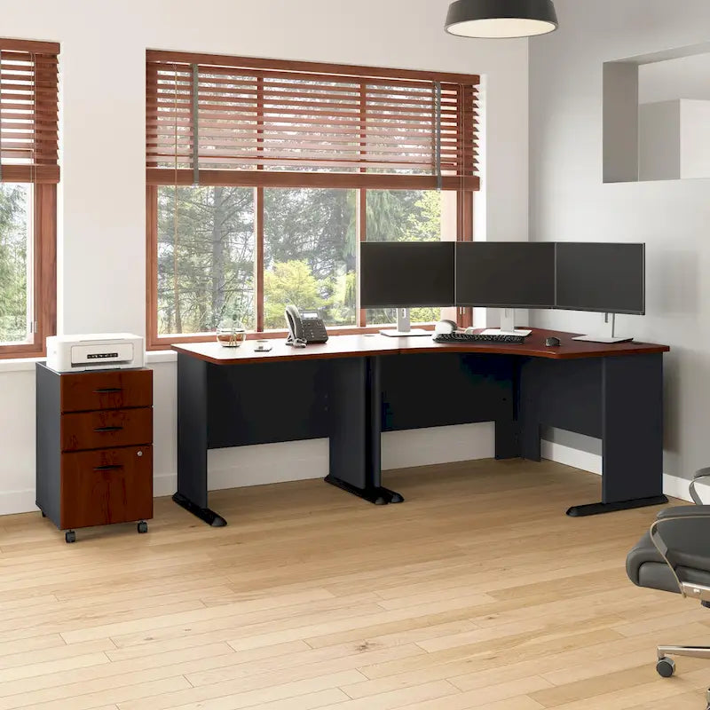 Bureau d’angle pour bureau à domicile Series A 48W