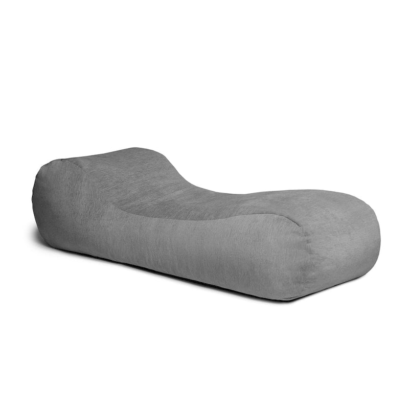 Bean Bag Chaise Lounge Chair with Chenille Cover