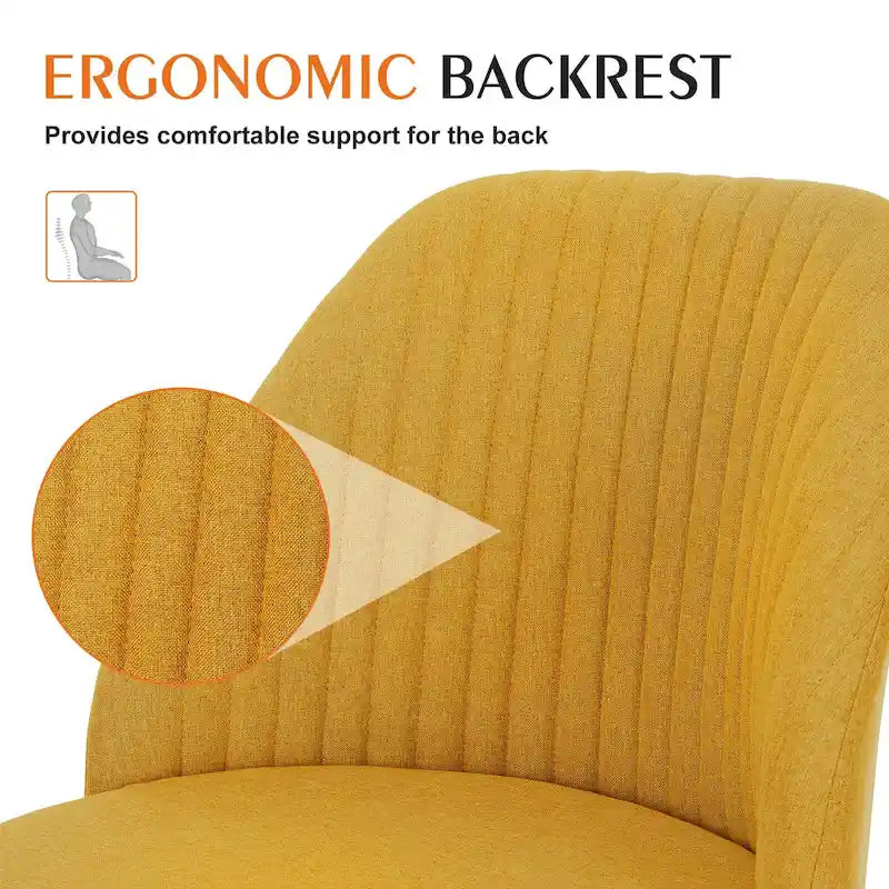 Adjustable Swivel Office Desk Chair with Wheels