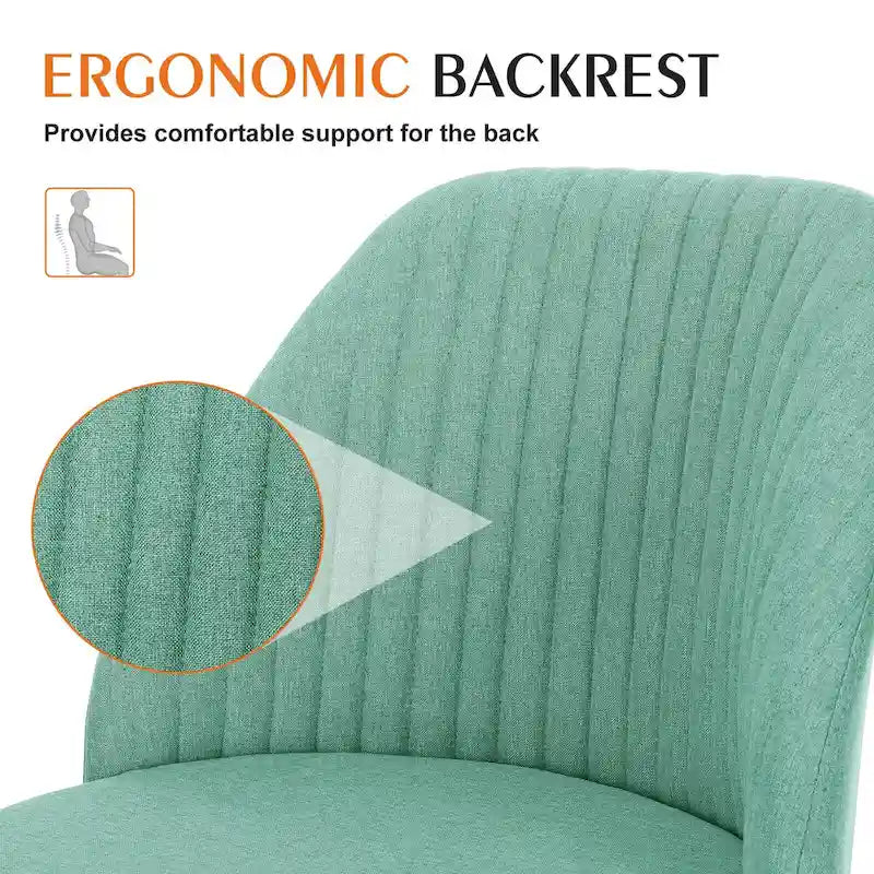 Adjustable Swivel Office Desk Chair with Wheels