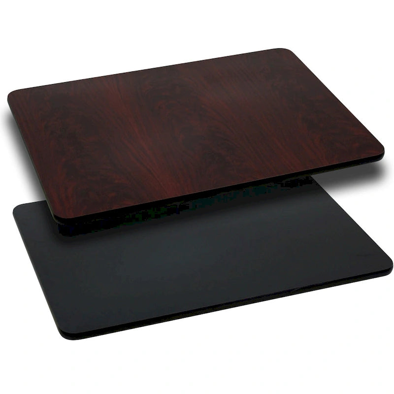 60-Inch Rectangular Table Top with Reversible Laminate Surface