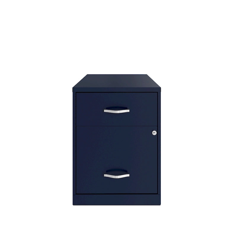 18-Inch Deep 2-Drawer Letter Width Vertical File Cabinet with Accessory Drawer